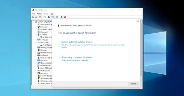 Windows 10: Logo você pode baixar rapidamente novos drivers via Gerenciador de dispositivos