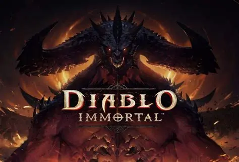 스마트 폰용 디아블로. iOS에서 Diablo Immortal에 대한 예비 등록을 할 수도 있습니다.