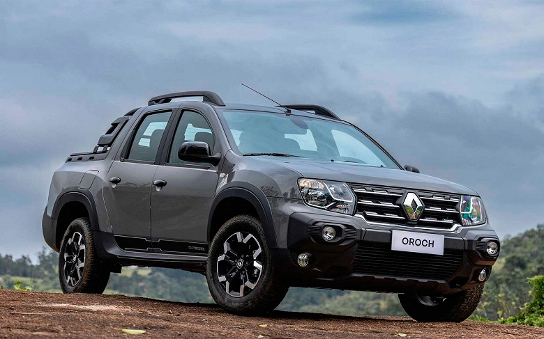Pickup baseado em espanador: Nova Renault Oroch