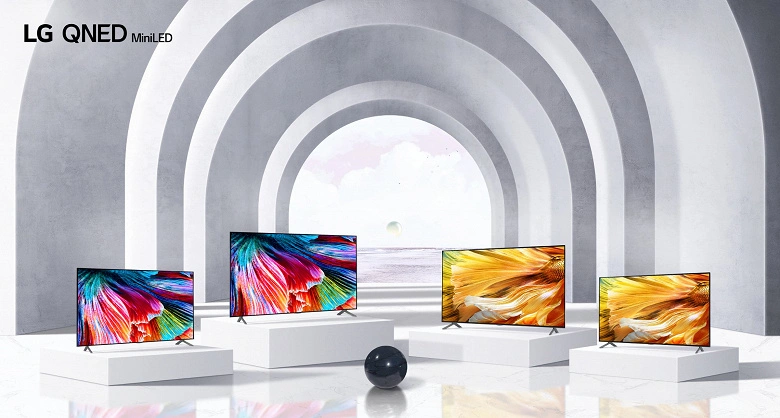 LGが最新の量子ナノドットミニLEDTVを発表