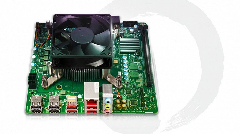 Le site Web AMD a finalement apparu une description du kit pour un mini-PC sur le processeur AMD 4700S