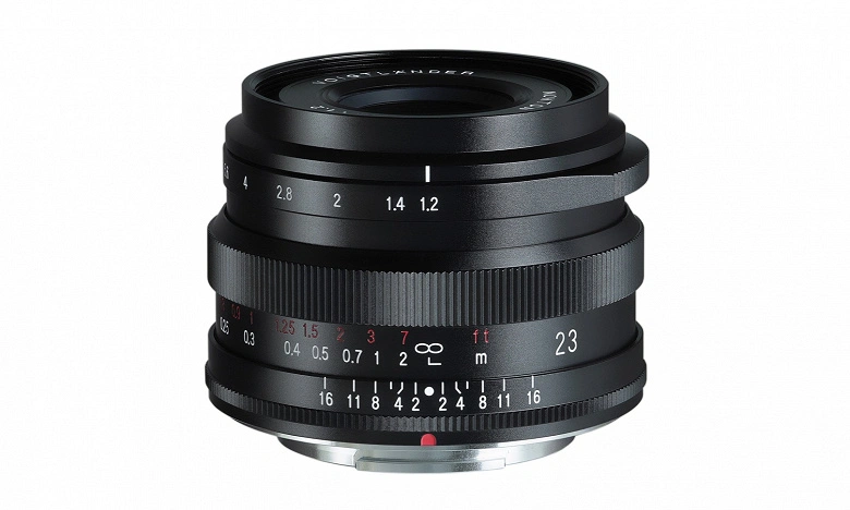 Présenté Cosina Voigtlander Nokton 23mm F1.2 Lens avec baïonnette Fujifilm x