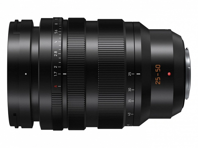 Ankündigte Leica GD Linse Development 25-50mm F1.7