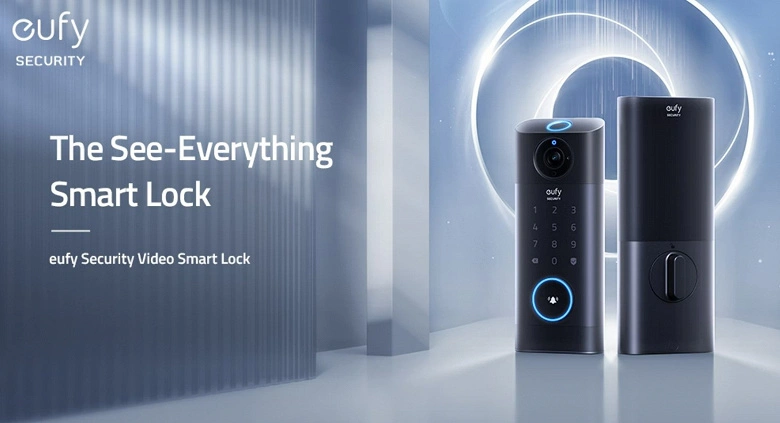 Video EUFY Video Smart Lock - Doorbell, 2K Caméra et verrouillage dans un appareil
