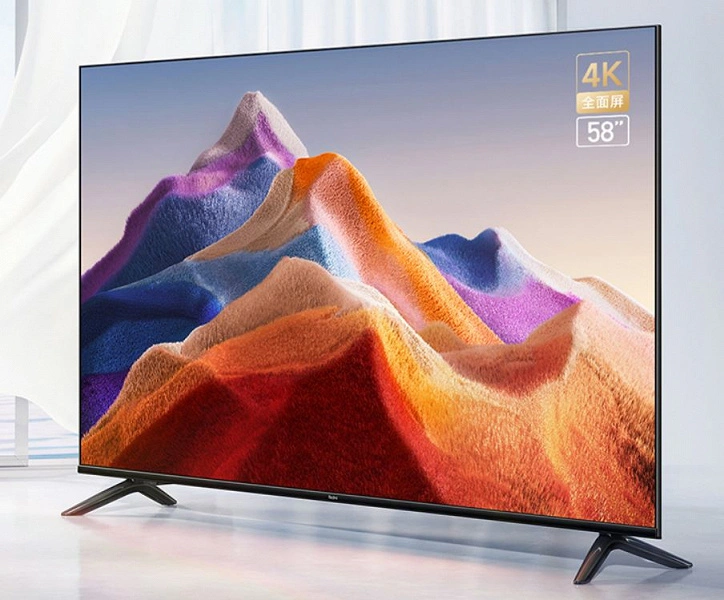245ドルの58インチ4Kテレビ。 Redmi A58 2022で表されます