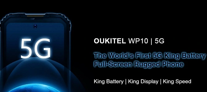 Oukitel WP10：8000 mAh、Dimensity 800、IP69Kおよび優れたカメラ