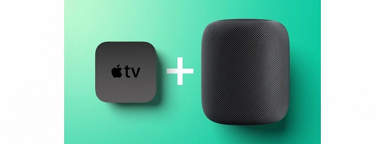 Die Neuheit von Apple kombinieren HomePod, Apple TV und Facetime Camera