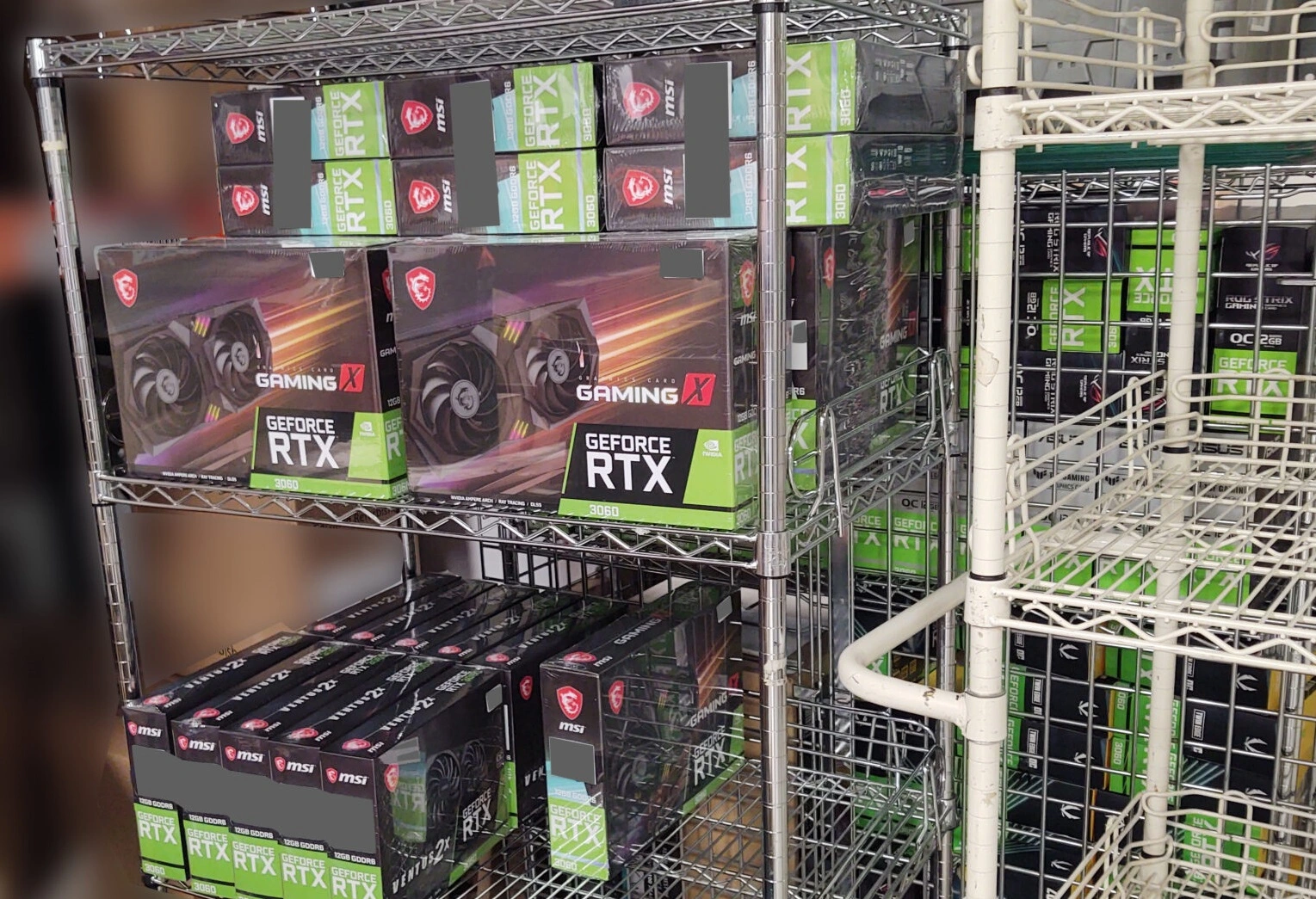 판매 시작 며칠 전 GeForce RTX 3060의 실제 가격