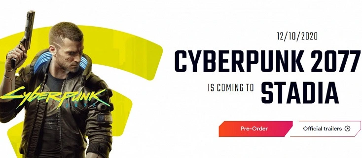 iPhone e iPad riceveranno Cyberpunk 2077 completo e altri giochi da Google Stadia
