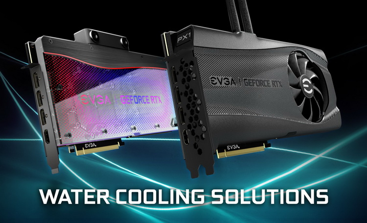 EVGAがGeForceRTX3090およびRTX3080ハイドロカッパーおよびハイブリッドシリーズを発表