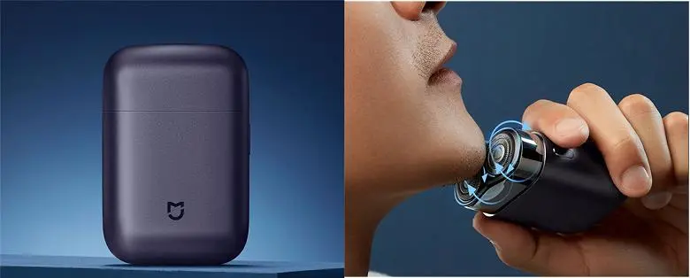 Der kompakte wasserdichte Rasierer Xiaomi wird vorgestellt