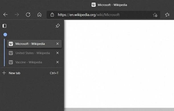 Microsoft Edge à beira de uma grande atualização - guias verticais e mais