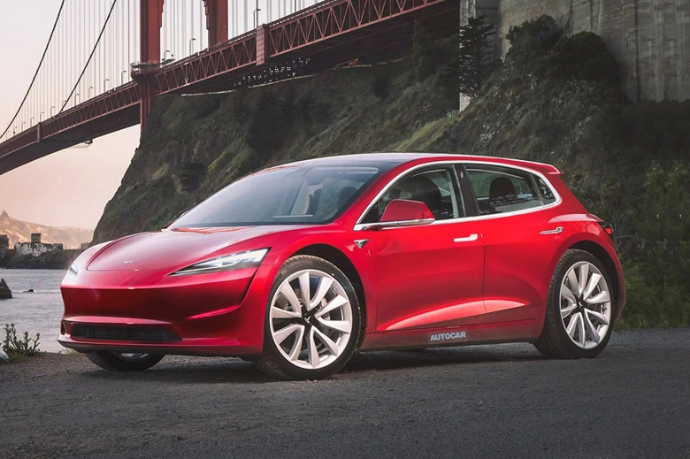 Tesla modèle 2 pour 25 000 $ offrira un coup d'au moins 400 km.