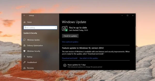 Windows 10의 새로운 안정성 패치는 향후 업데이트를 사용자를 준비하고 있습니다.