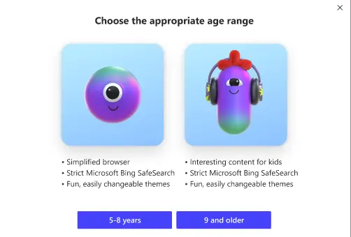 Microsoft Edge bietet jetzt den Kid-Modus