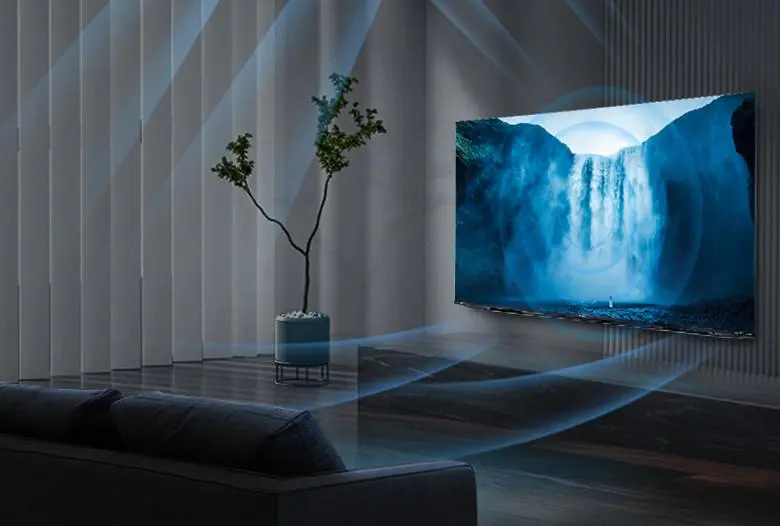 Sharp TV wird präsentiert, wobei die besten Eigenschaften von IPs und OLED kombiniert werden