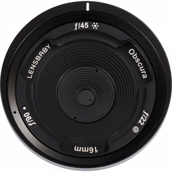 LensBaby Obscura 16mm Objectif coûte 250 dollars