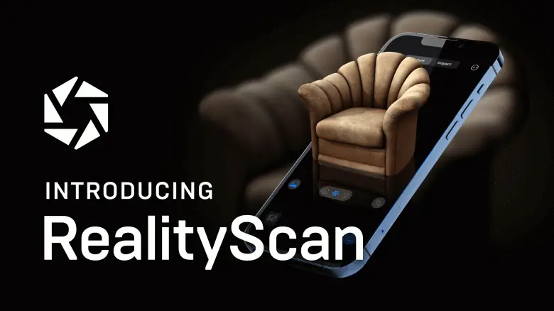 Die Erfassung der Realität nutzt die iPhone-Kamera, um realistische und hochwertige 3D-Modelle zu erstellen