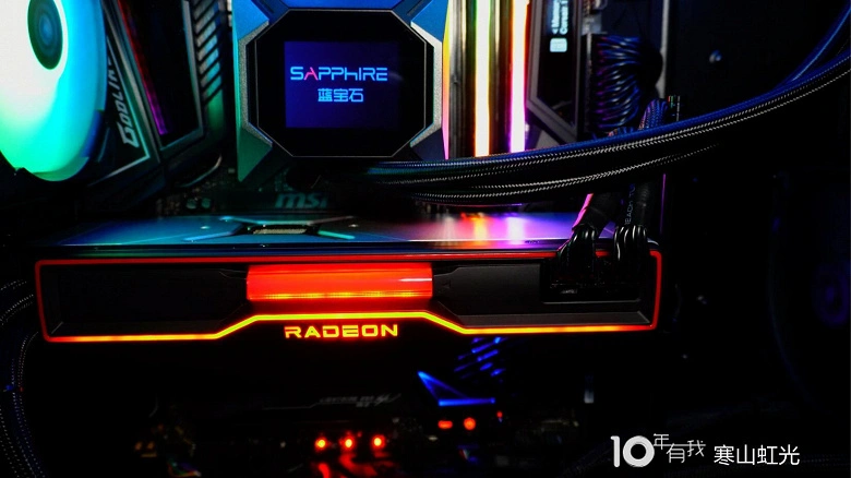 신비한 3D 카드 Radeon RX 6900 액체 냉각을 가진 6900 xt LC가 먼저 테스트에서 그 자체를 보여주었습니다.