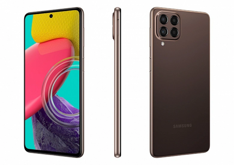 Samsung Galaxy M53 5G C Abmessung 900 und ein 120-Gerter-Bildschirm wird am 29. April veröffentlicht