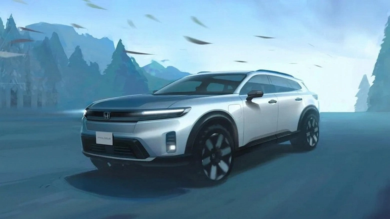 A Honda mostrou seu primeiro prólogo de crossover elétrico. Mas só será lançado em 2024