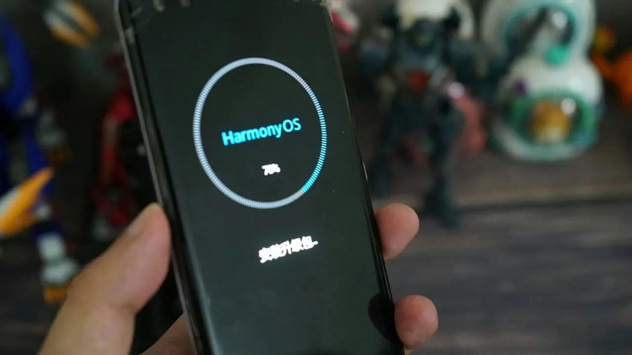 Huawei Nova 7 PRO exécutant HarmonyOS éclairé en ligne