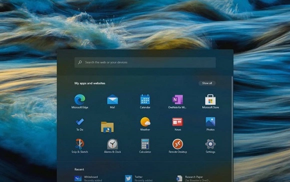 단일 화면 PC 용 Windows 10X의 첫 번째 큰 데모