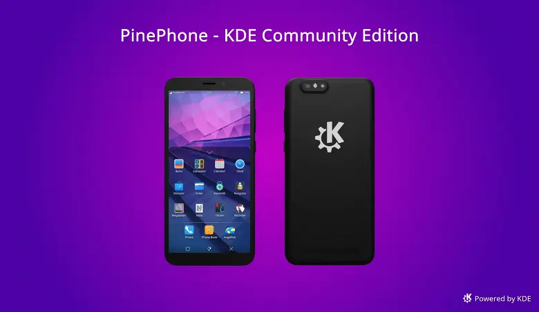 KDE Plasma Mobile과 함께 출시 된 새로운 PinePhone