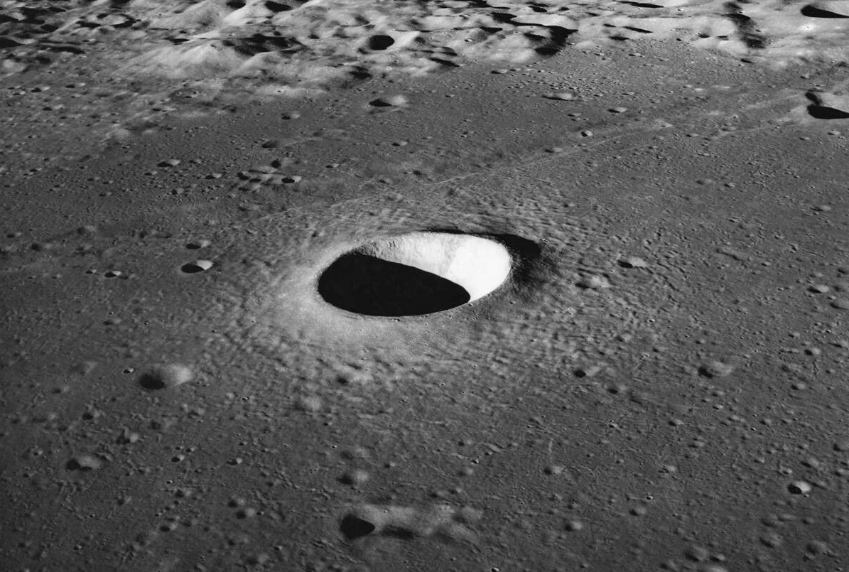 A inteligência artificial ajuda a contar crateras na lua