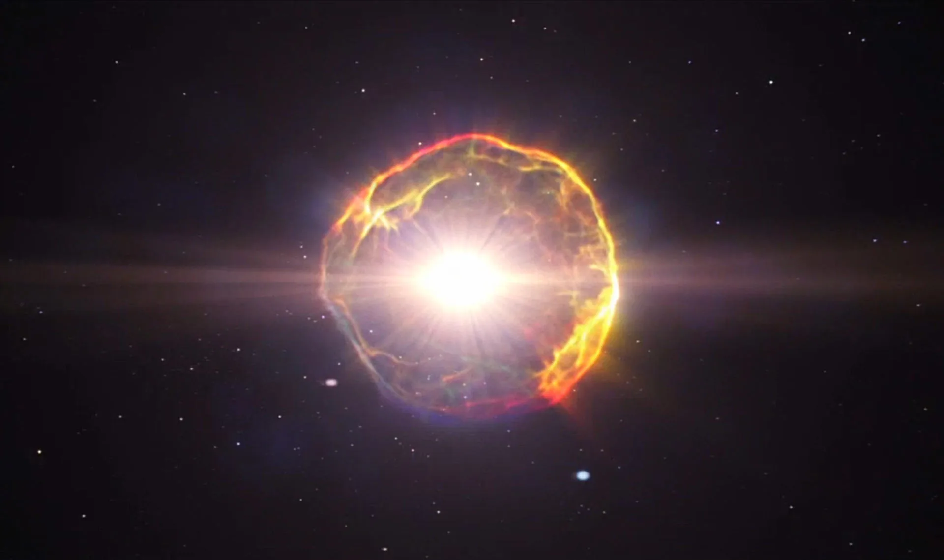 O processo triplo alfa em supernovas apresenta um novo mistério