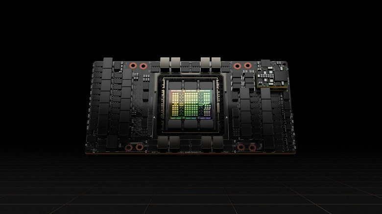 Coroa da criação Nvidia. Havia detalhes sobre a enorme tremonha de geração GPU GH100
