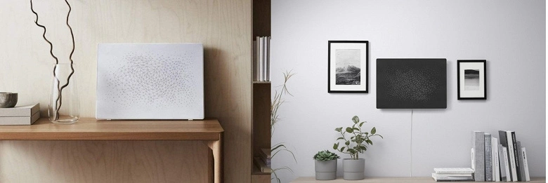 IKEA stellte eine Spalte in Form eines Symfonisk-Fotorahmens ein, der nicht eingelegte Fotos