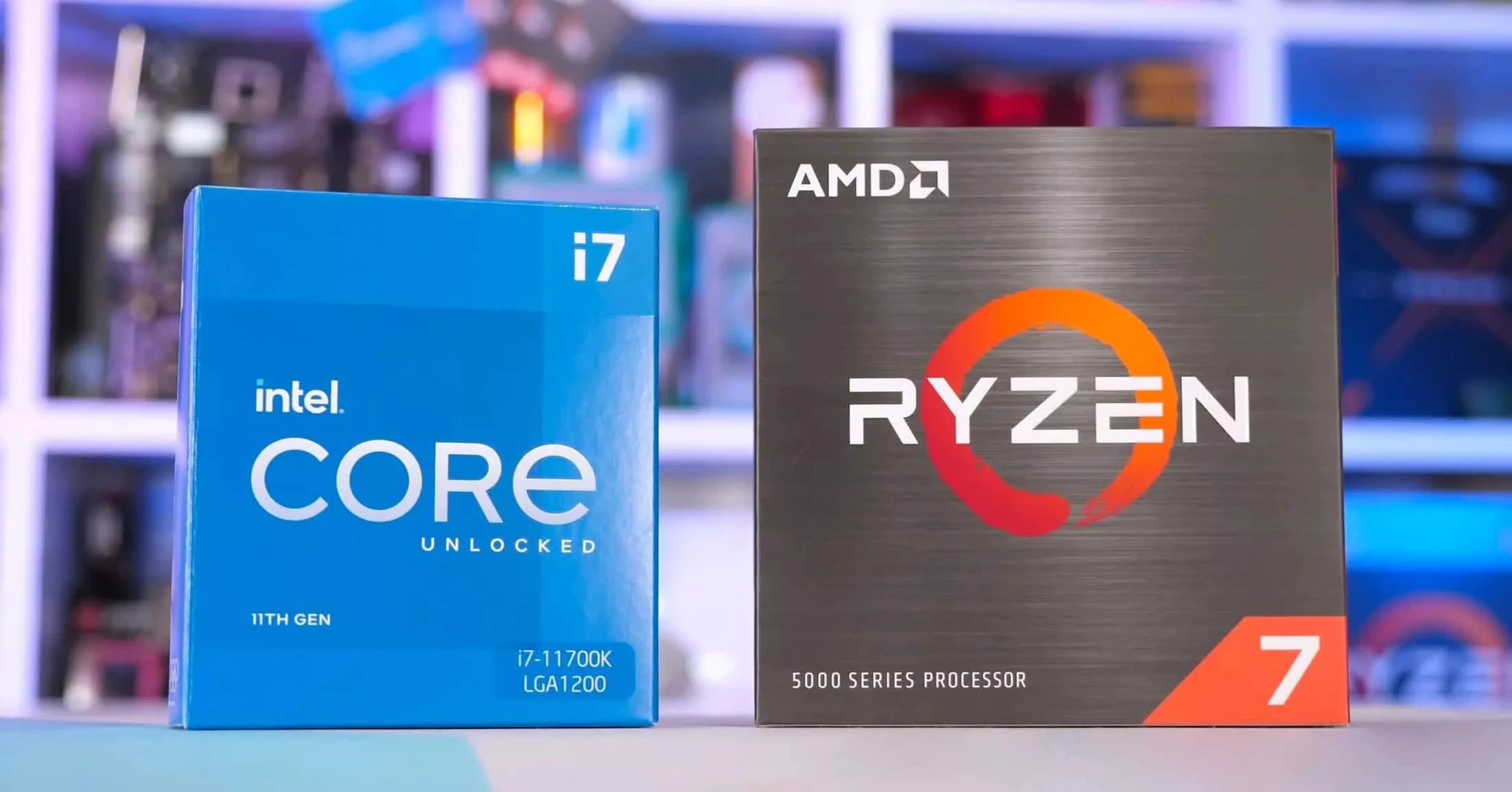 Existe um processador de oito querido não verde para jogos modernos? Ryzen 7 2700x em comparação com Ryzen 7 5800X, Core I7-10700K e Core I7-11700K