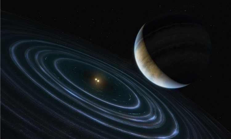 허블은 9 번째 행성과 비슷한 큰 궤도를 가진 이상한 외계 행성을 발견했습니다