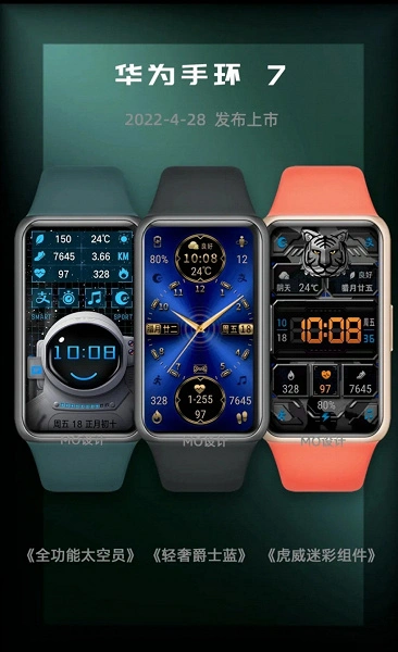 Esta é uma pulseira de fitness ou um mini-smartphone? Publicado renderiza Huawei Band 7