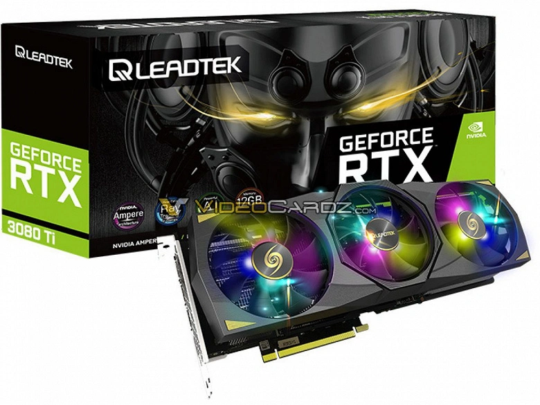 Leadtek GeForce RTX 3080 Ti Winfastハリケーンの公式画像