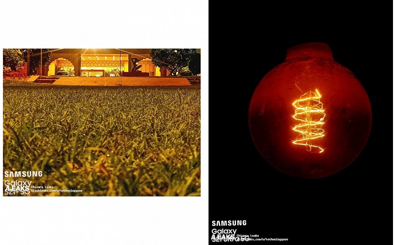 So werden das Samsung Galaxy S21 + und das S21 Ultra nachts fotografiert. Erste Fotos