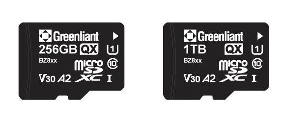 Greenliant Armor Drive 93 QX 산업용 메모리 카드는 QLC 3D NAND 메모리를 사용합니다.