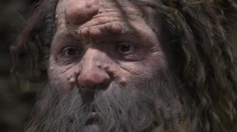 연구원들은 Cro-Magnon 남자의 얼굴을 재구성했습니다.