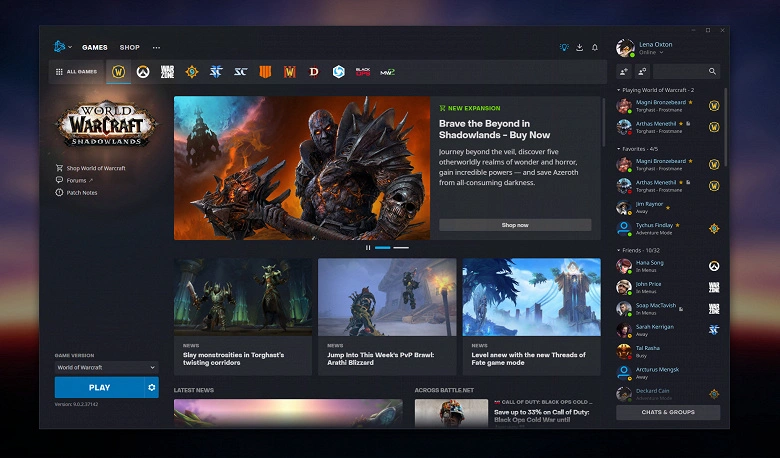 Blizzard rilascia il più grande aggiornamento di Battle.net