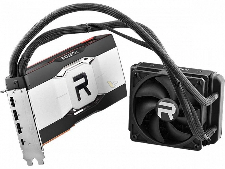 Der mysteriöse Radeon RX 6900 XT LC mit einem flüssigen Kühler kann separat erworben werden, der Preis ist jedoch sehr groß