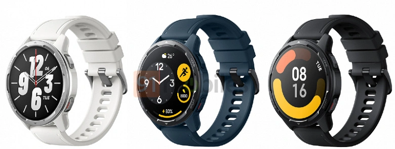 Smart Watch Xiaomi Watch S1 Active hat auf Presseprothern angezeigt