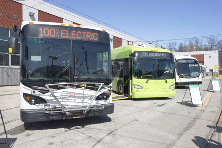 Canadá decidiu investir bilhões de dólares na eletrificação do transporte público