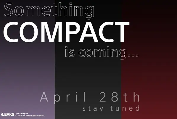 Le nouveau Sony Xperia Compact sortira en avril