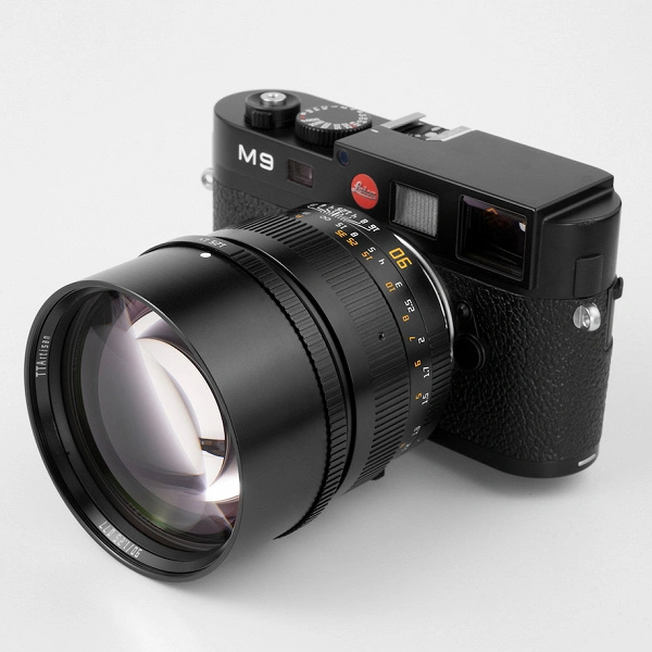Apresentou ttartisan 90mm f / 1.5 lente com a montagem de Leica M