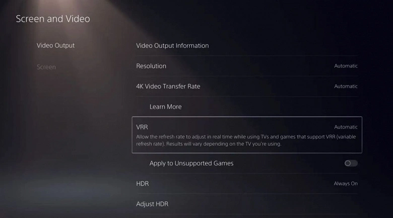 PlayStation 5 obtiendra enfin une fonctionnalité qui a toujours été chez Xbox Series X. Support VRR dans PS5 apparaîtra 