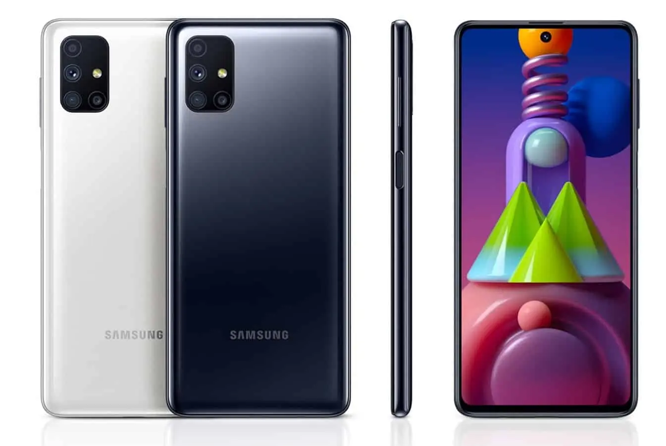 Samsung Galaxy M52 5G con batteria Snapdragon 778G e 5000 mA • H è pronta per uscire