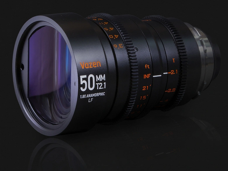 Les ventes ont commencé à vendre une lentille anamorphique complète Vazen 50mm T2.1
