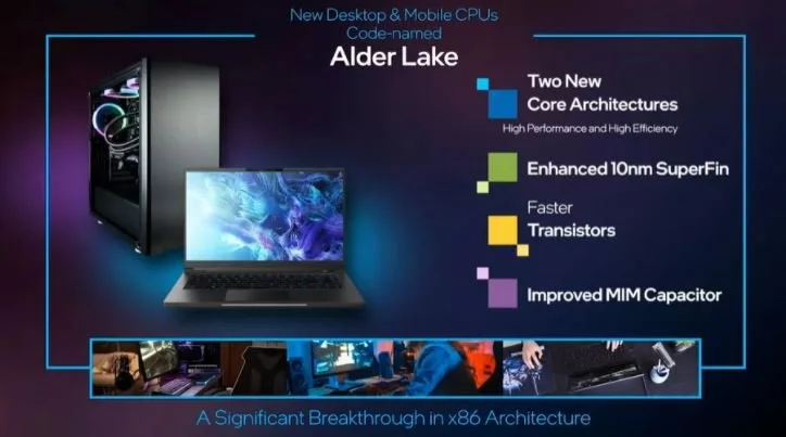 Intel annonce des processeurs multicœurs de 12e génération