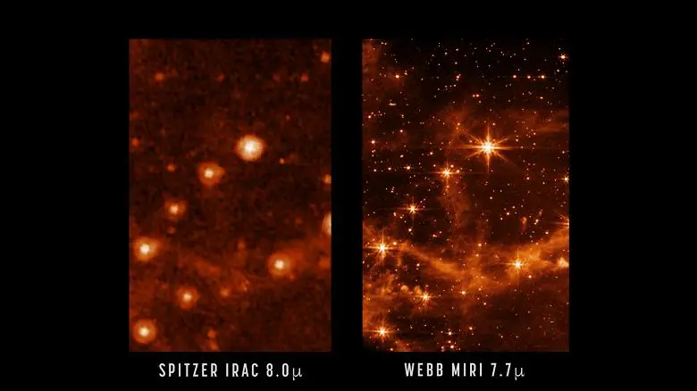 La révolution en astronomie commencera un mois plus tard, lorsque les premières photos non-ouest seront publiées avec James Webb
